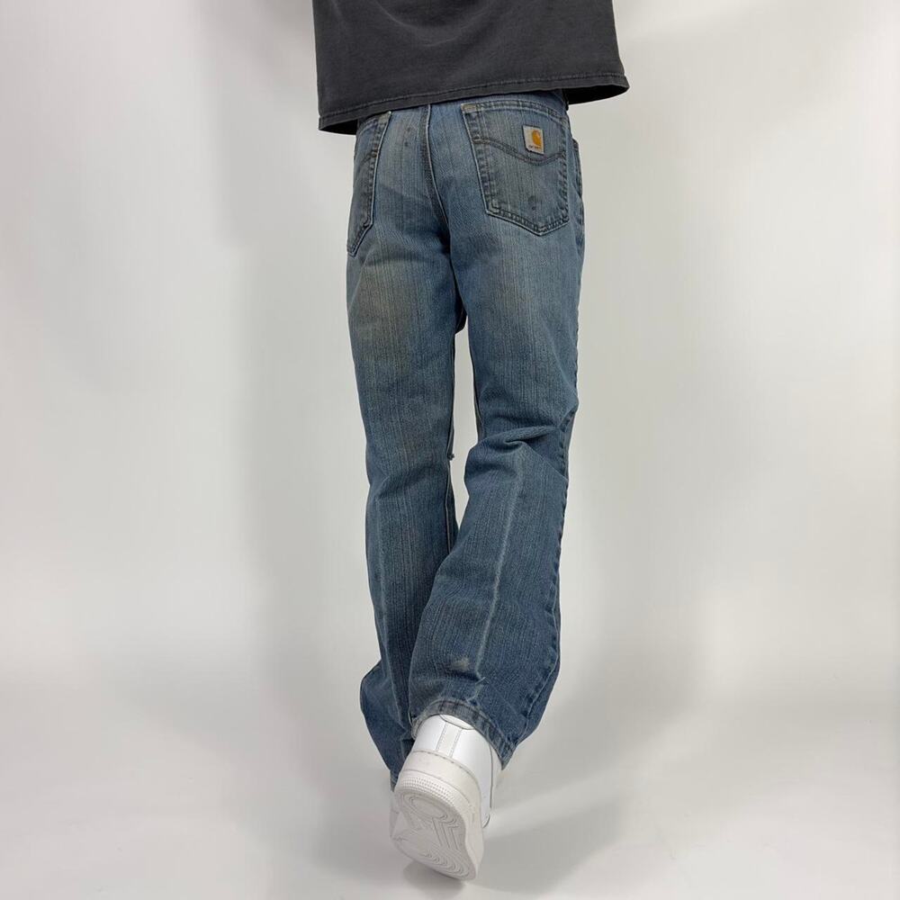 Y2K Carhartt Distressed Denim Streetwear Pants